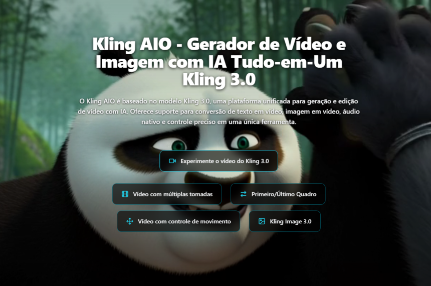 Novidades do Kling 3.0