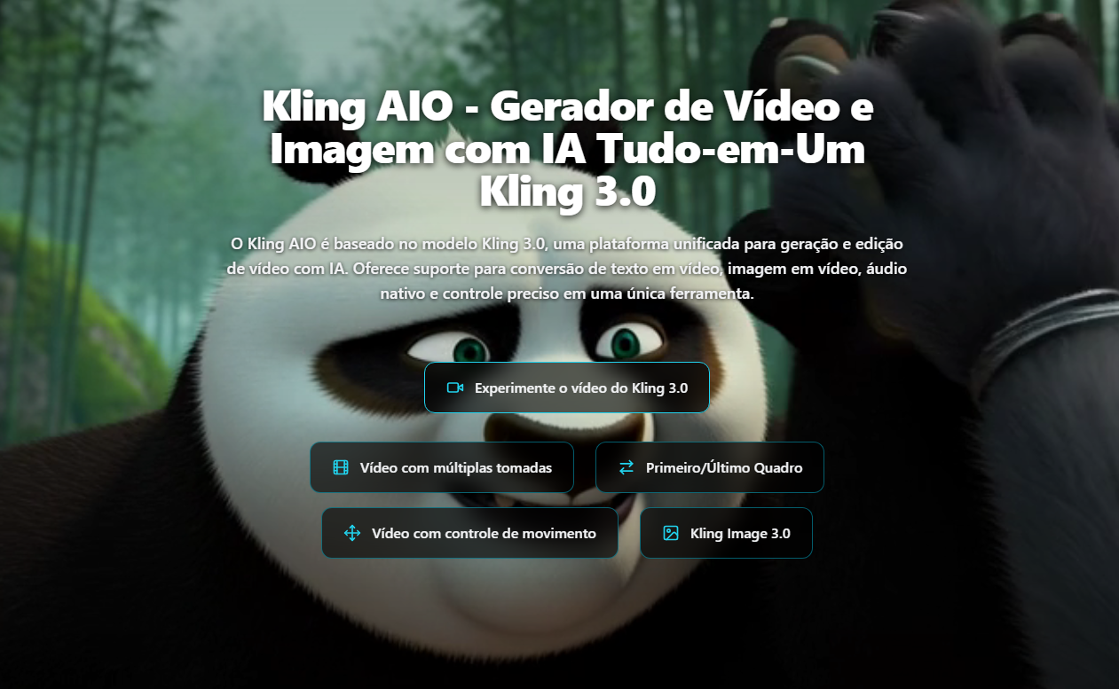 Novidades do Kling 3.0