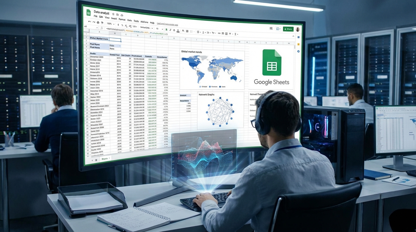 transforme o Google Sheets em uma ferramenta de análise de dados superpoderosa.